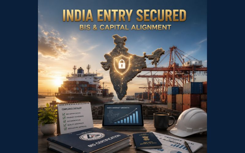 BIS Certification and Capitalization India Entry Guide for Electronics and Corporate Setup