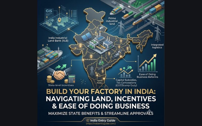 Industrial Land Acquisition in India and State Incentives Guide