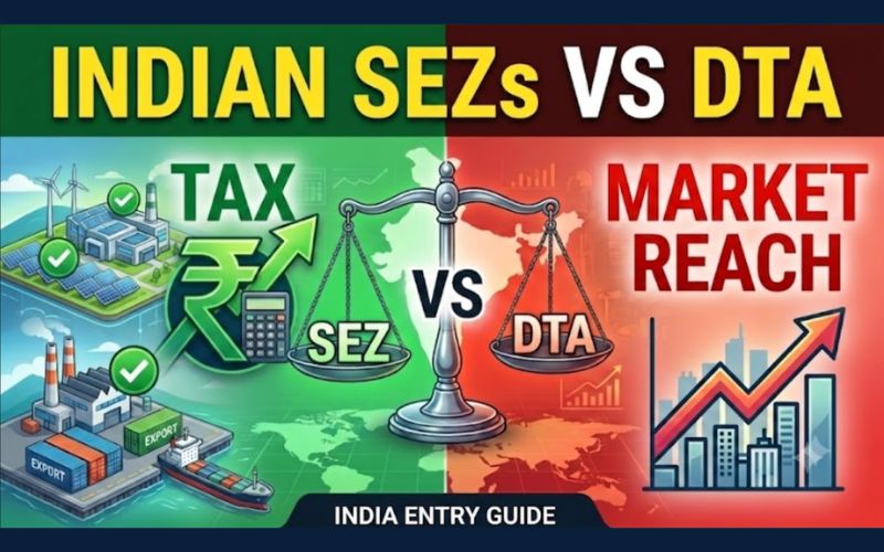 Setting Up Operations in Indian SEZs vs. Domestic Tariff Areas (DTA)